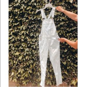 | light blue hollister overalls